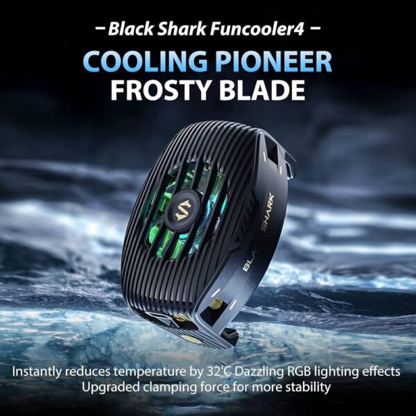 خنک کننده رادیاتوری بلک شارک مدل black shark funcooler 4 (1)