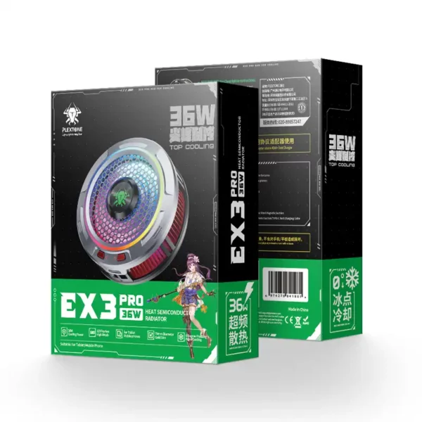 خنک کننده plextone ex3 pro مناسب موبایل تبلت و آیپد